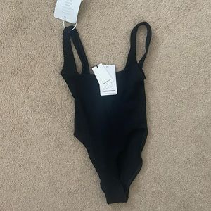 NWT BOND EYE The Madison one piece swimsuit black